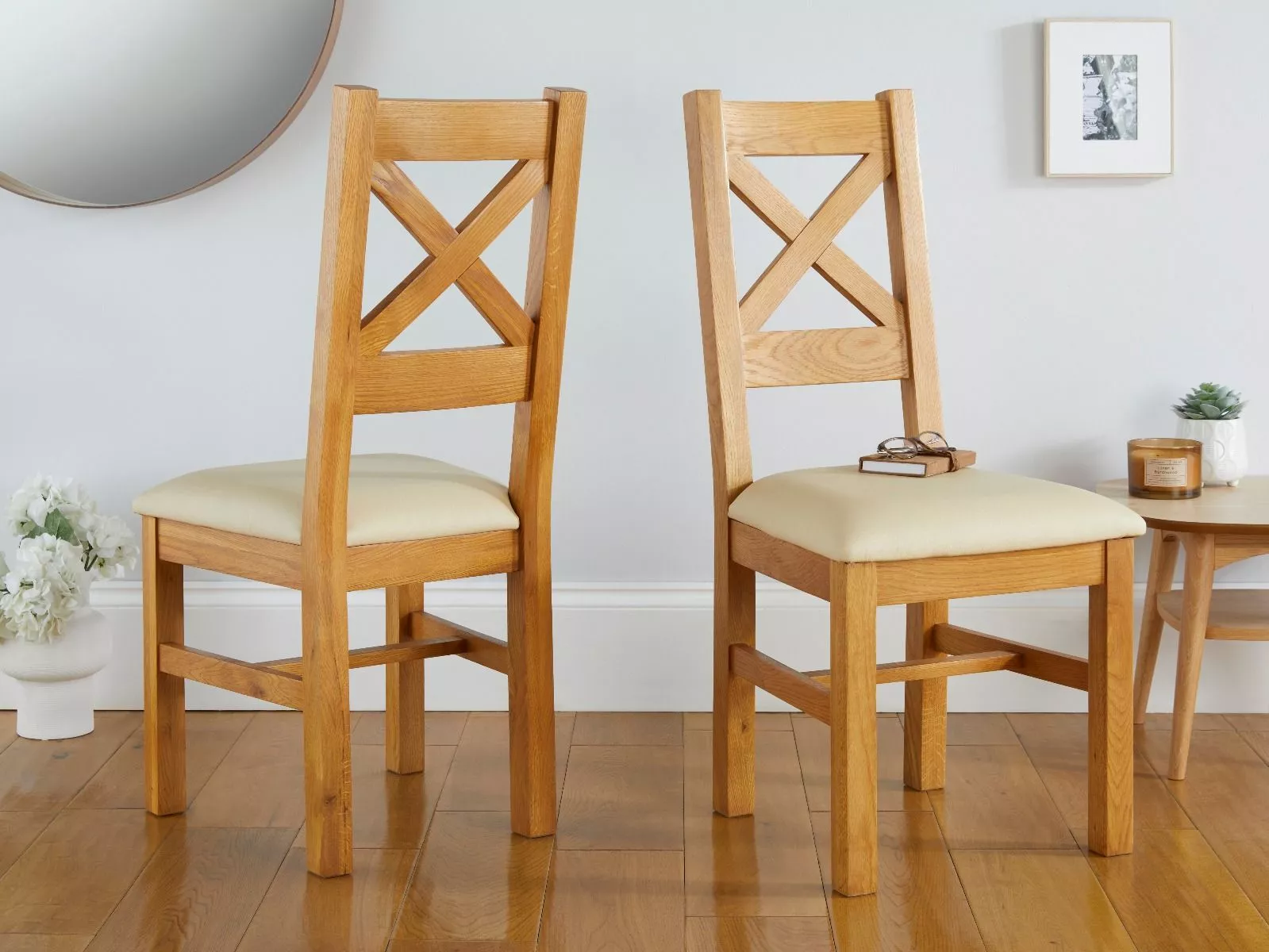 Cross dining chair sale