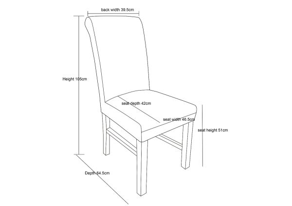 Emperor Cream Scroll Back Leather Chairs from Top Furniture