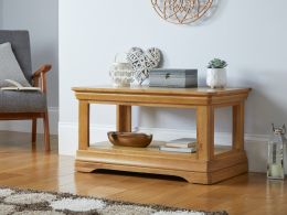 Fortra Oak Wood & Storage Coffee Table