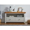 Cheshire Grey Painted 95cm Wide TV Unit with Drawer - 10% OFF CODE SAVE - 3