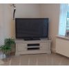 Toulouse Large Grey Painted Assembled TV Unit 2 Doors and Shelf - WINTER SALE - 2