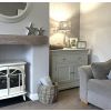 Toulouse Grey Painted 100cm Assembled Sideboard with Drawers - 10% OFF CODE SAVE - 2