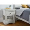 Toulouse Grey Painted One Drawer Fully Assembled Bedside Table - 10% OFF AUTUMN SALE - 7