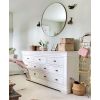 Toulouse White Painted Assembled Large 3 Over 4 Chest of Drawers - 30% OFF SUMMER SALE - 11