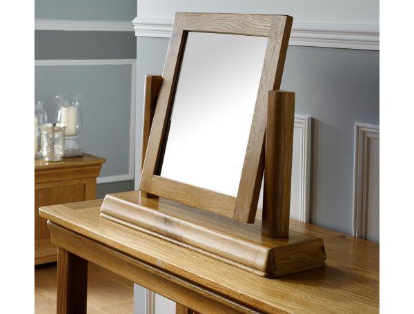 Oak dressing deals mirror