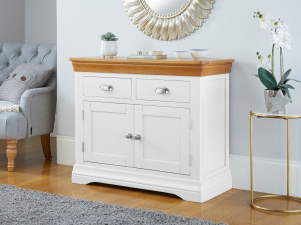 White oak deals top sideboard