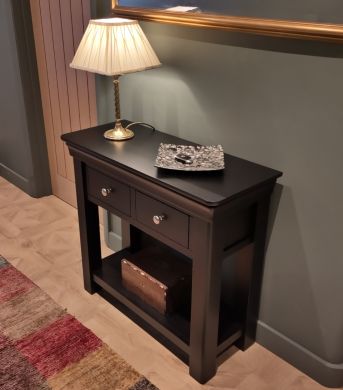 Toulouse Black Painted Console Table 2 Drawers - Customer review photo